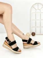Sandale Dama cu Talpa Joasa LU023 BEIGE | GOWIN