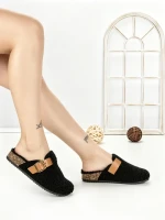 Papuci Dama cu Talpa Joasa H-119 BLACK | STEPHAN