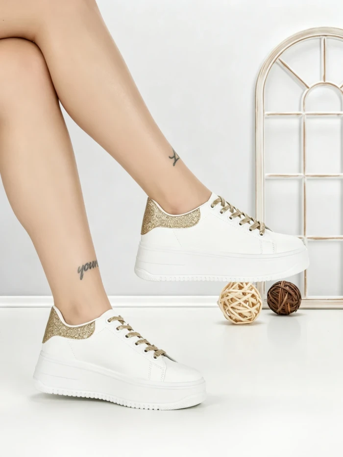 Sneakers Dama 55-9 GOLD | STEPHAN