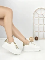 Sneakers Dama 55-9 GOLD | STEPHAN