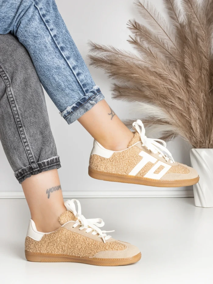 Sneakers Dama 25809 KHAKI | GIVANA