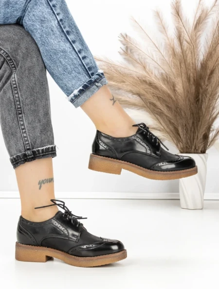Pantofi Casual Dama 512 BLACK | BEUE SHOES
