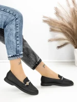 Pantofi Casual Dama EE-23 BLACK | EMAS