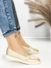 Pantofi Casual Dama EE-22 GOLD | EMAS