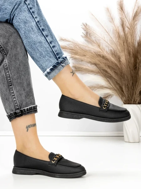 Pantofi Casual Dama EE-25 BLACK | EMAS