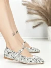 Balerini Dama J-277 SILVER | CHERIE