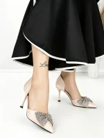 Pantofi Stiletto 588-208 CHAMPAGNE | CHERIE