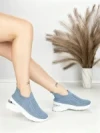 Pantofi Sport Dama cu Platforma BK198 BLUE | OMODA