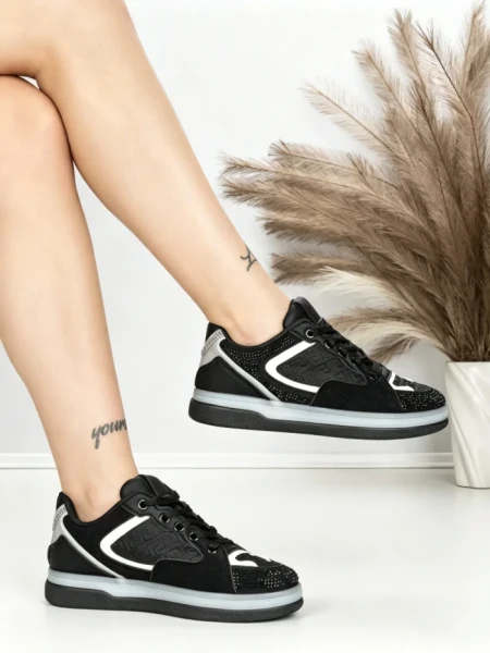 Sneakers Dama PC315 BLACK | GIVANA