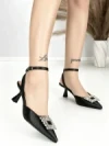 Pantofi Stiletto A8236-2 BLACK | ABLOOM