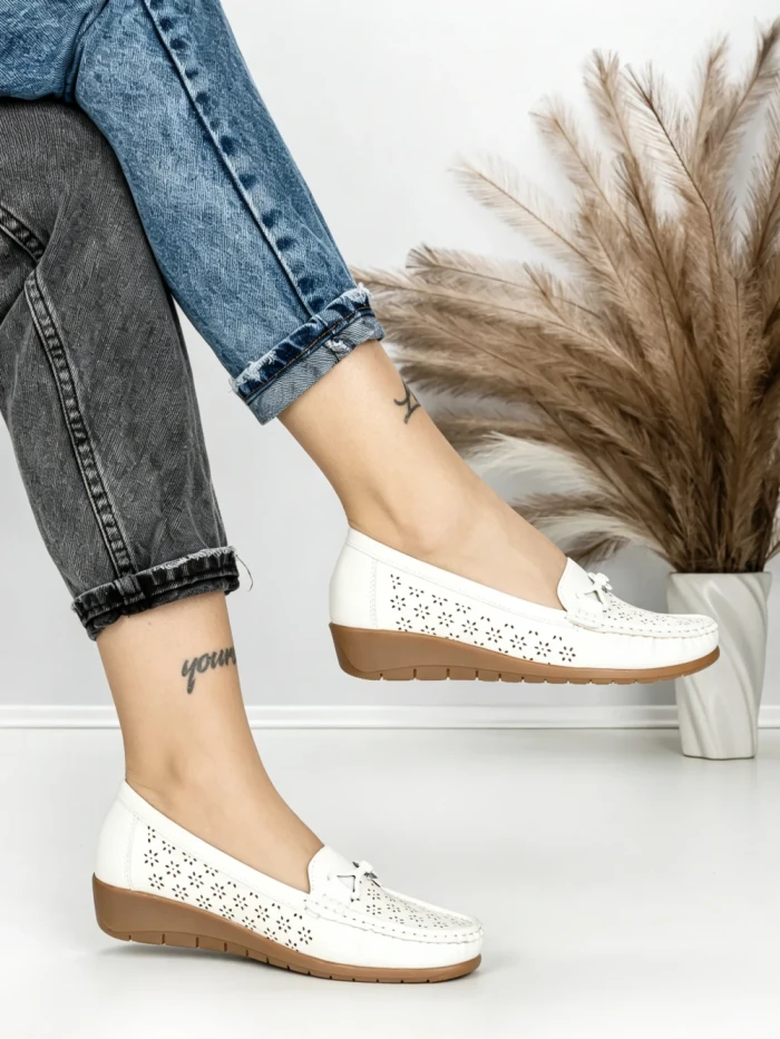 Pantofi Casual Dama JM728 BLANCO | ANNALISE