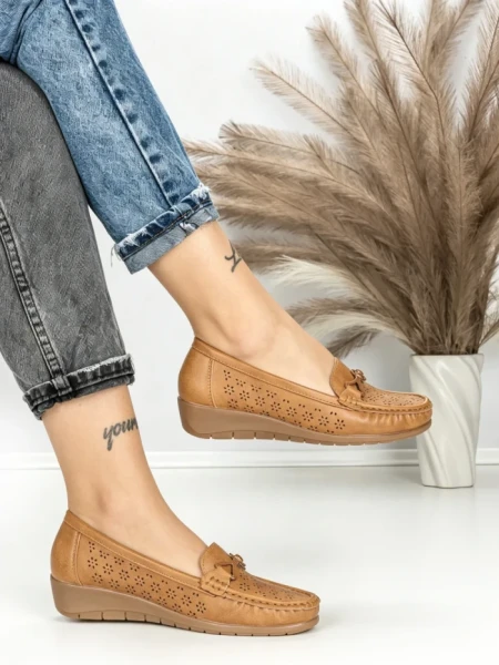 Pantofi Casual Dama JM728 CAMEL | ANNALISE