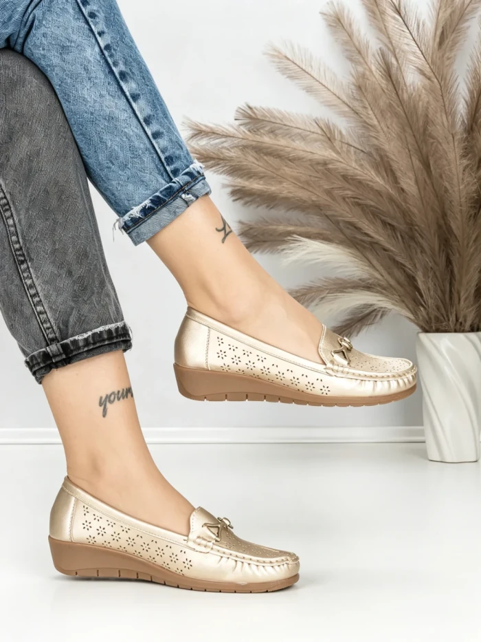 Pantofi Casual Dama JM728 ORO | ANNALISE