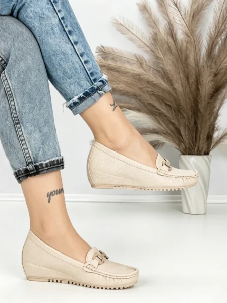 Pantofi Casual Dama JM652 TAUPE | ANNALISE