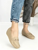 Pantofi Casual Dama JM652 KHAKI | ANNALISE