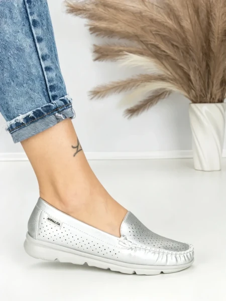 Pantofi Casual Dama JM152Q PLATA | ANNALISE