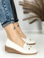 Pantofi Casual Dama JM075 BLANCO | ANNALISE