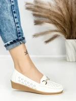 Pantofi Casual Dama JM079 BLANCO | ANNALISE