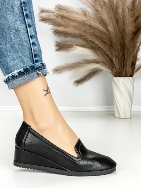 Pantofi cu Platforma JM220J NEGRO | ANNALISE