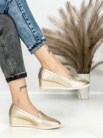 Pantofi cu Platforma JM220J ORO | ANNALISE