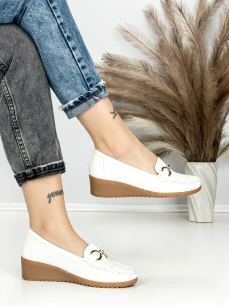 Pantofi Casual Dama JM226 BLANCO | ANNALISE