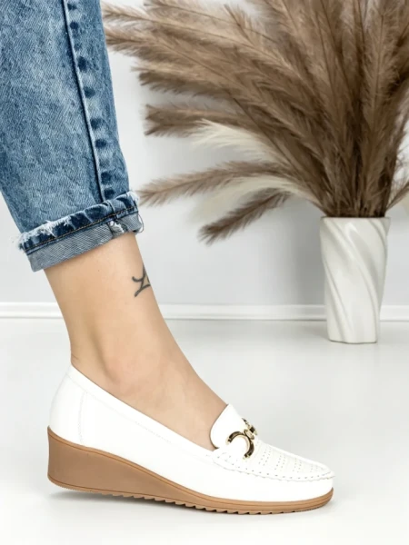 Pantofi Casual Dama JM226 BLANCO | ANNALISE