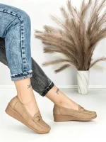 Pantofi Casual Dama JM226 KHAKI | ANNALISE