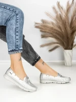Pantofi Casual Dama JM153Q PLATA | ANNALISE
