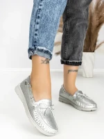Pantofi Casual Dama JM153Q PLATA | ANNALISE