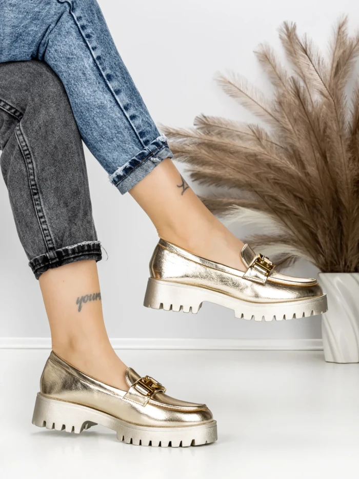 Pantofi Casual Dama JM228 ORO | ANNALISE