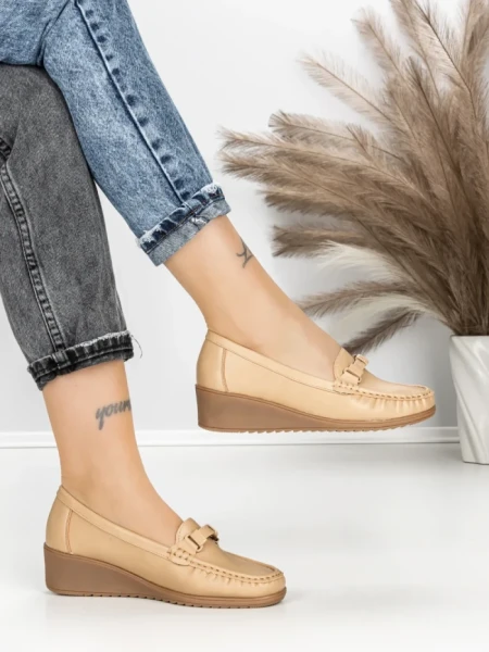 Pantofi Casual Dama JM077 TAUPE | ANNALISE