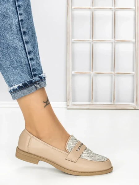 Pantofi Casual Dama HS8336-1 KHAKI | ABLOOM