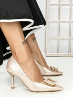 Pantofi Stiletto A7847-1 CHAMPAGNE | ABLOOM