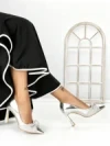 Pantofi Stiletto 77-553 SILVER | CM