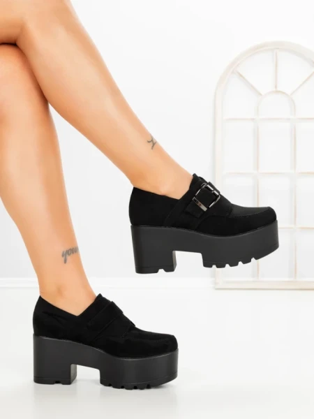 Pantofi Casual Dama 8652N NEGRO | STEPS HIGHER