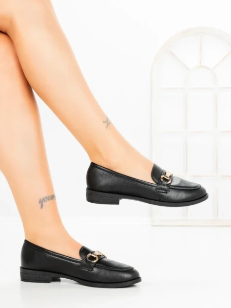 Pantofi Casual Dama EE-26 BLACK | EMAS