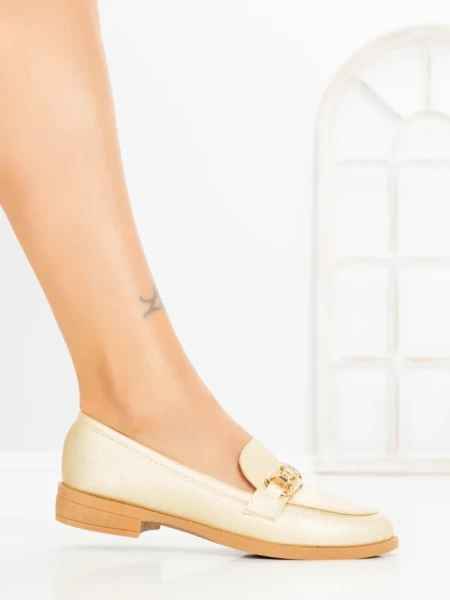 Pantofi Casual Dama EE-26 GOLD | EMAS