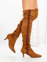 Cizme Dama cu Toc JM2136E CAMEL | ANNALISE