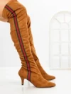 Cizme Dama cu Toc JM2136E CAMEL | ANNALISE