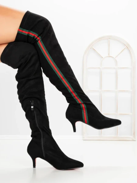 Cizme Dama cu Toc JM2136E NEGRO | ANNALISE
