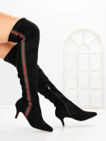 Cizme Dama cu Toc JM2136E NEGRO | ANNALISE