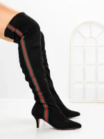 Cizme Dama cu Toc JM2136E NEGRO | ANNALISE