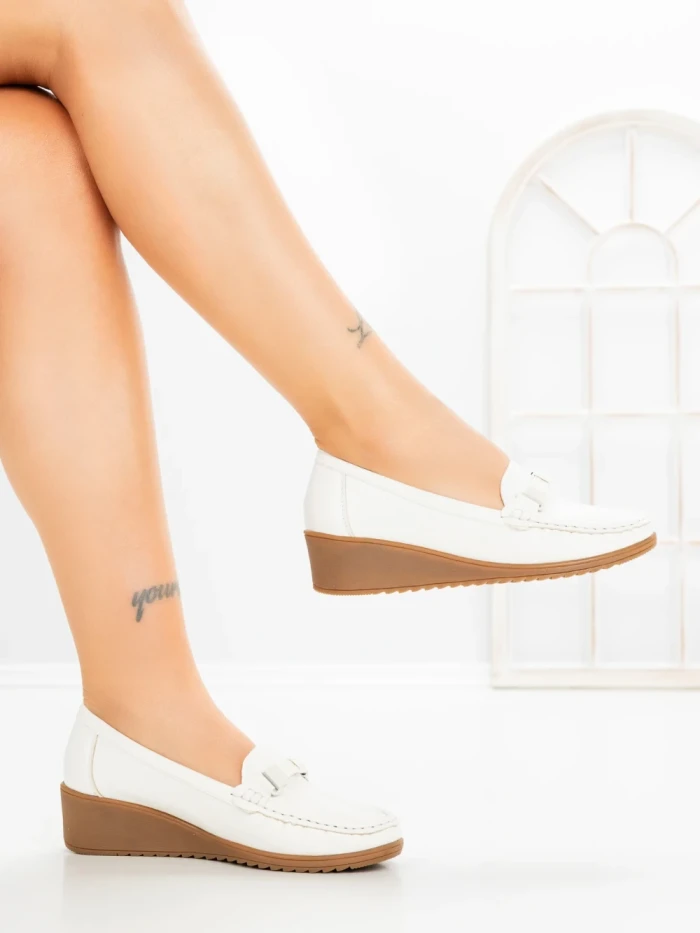 Pantofi Casual Dama JM077 BLANCO | ANNALISE