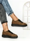 Sneakers Dama 6XJ5 BROWN-LEOPARD | MEI