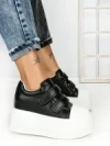 Pantofi Sport Dama cu Platforma 3621-5 BLACK | MEI