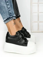 Pantofi Sport Dama cu Platforma 3621-5 BLACK | MEI