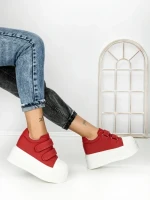 Pantofi Sport Dama cu Platforma 3621-5 RED | MEI