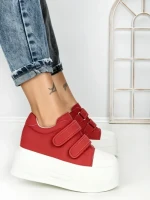 Pantofi Sport Dama cu Platforma 3621-5 RED | MEI