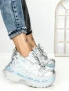 Pantofi Sport Dama cu Platforma 7917-129 BLUE | MEI