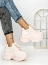 Pantofi Sport Dama cu Platforma 7917-121 PINK | MEI